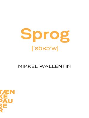 cover image of Sprog